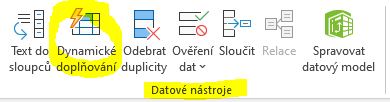 Dynamické doplňování dat